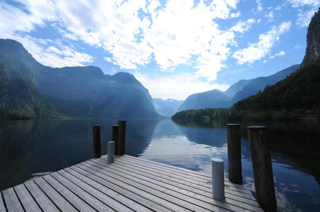 Hotel Haus Am See - Hallstatt Lake Obertraun Buitenkant foto